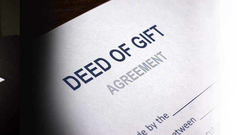 Gift Deed Registration Service in Grant Road