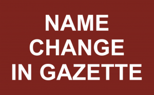 Name Change and Correction Service in Grant Road​